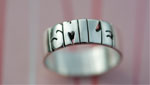 Smile Name Ring